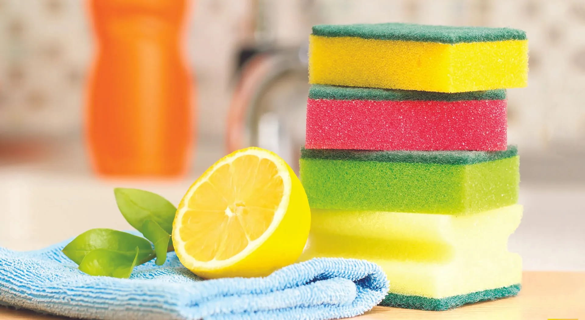 Come pulire le spugne con il microonde 