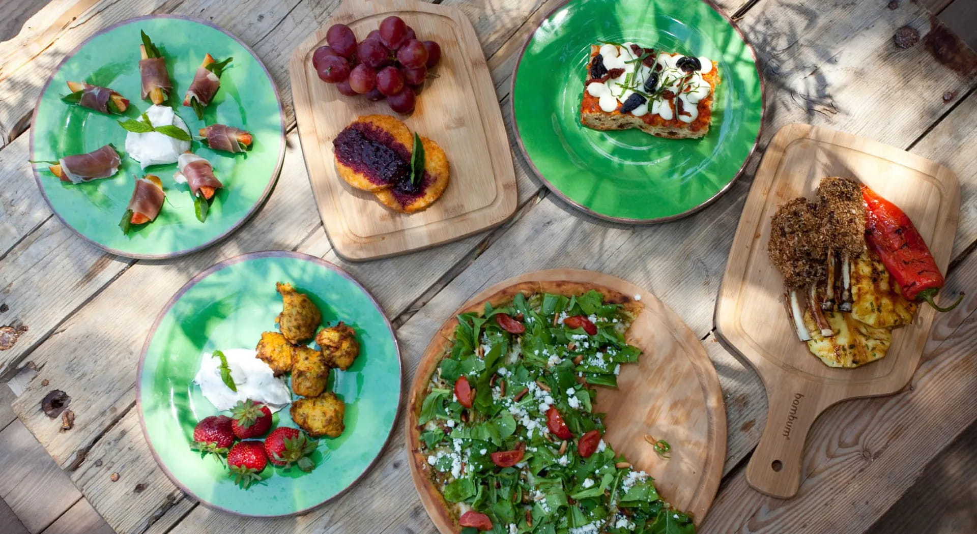 Idee per l'aperitivo in giardino